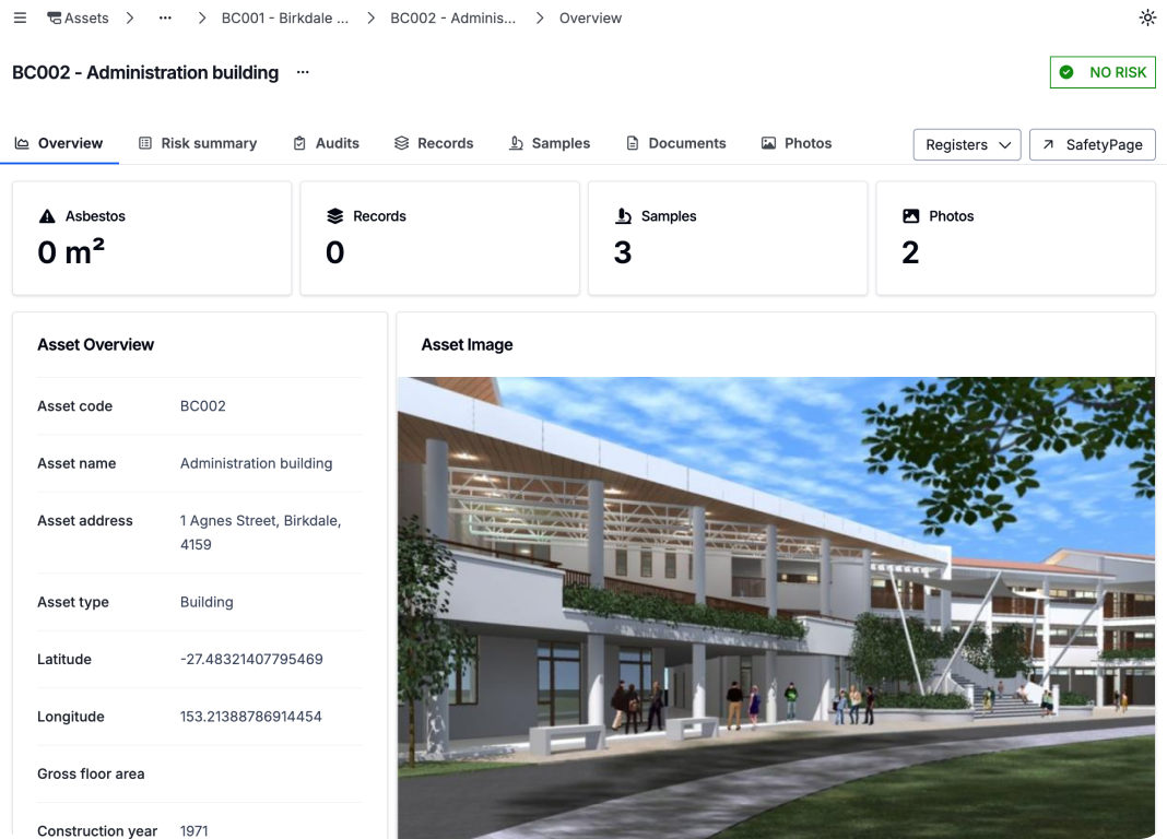 Mobile app interface
